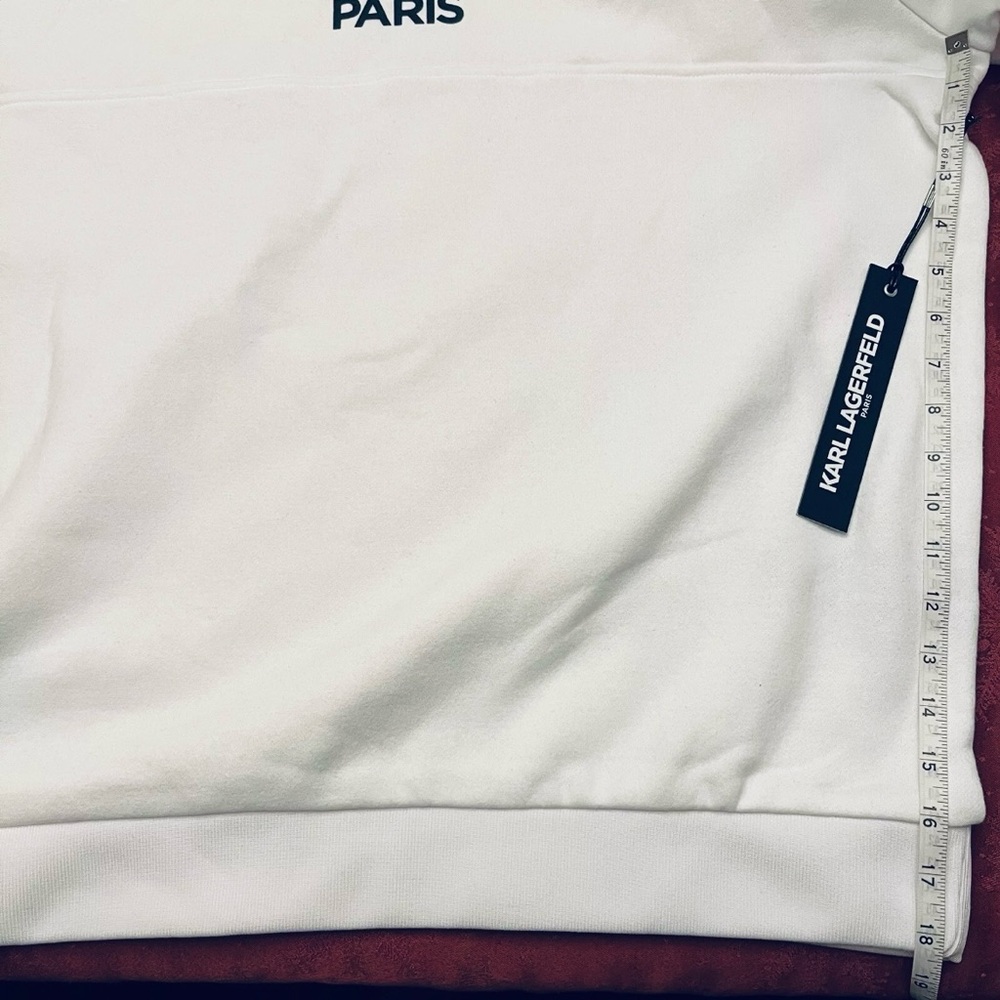 Karl Lagerfeld Paris Crew Sweatshirt XL Men’s Karl Lagerfeld Sweatshirt Crewneck - Picture 13 of 14